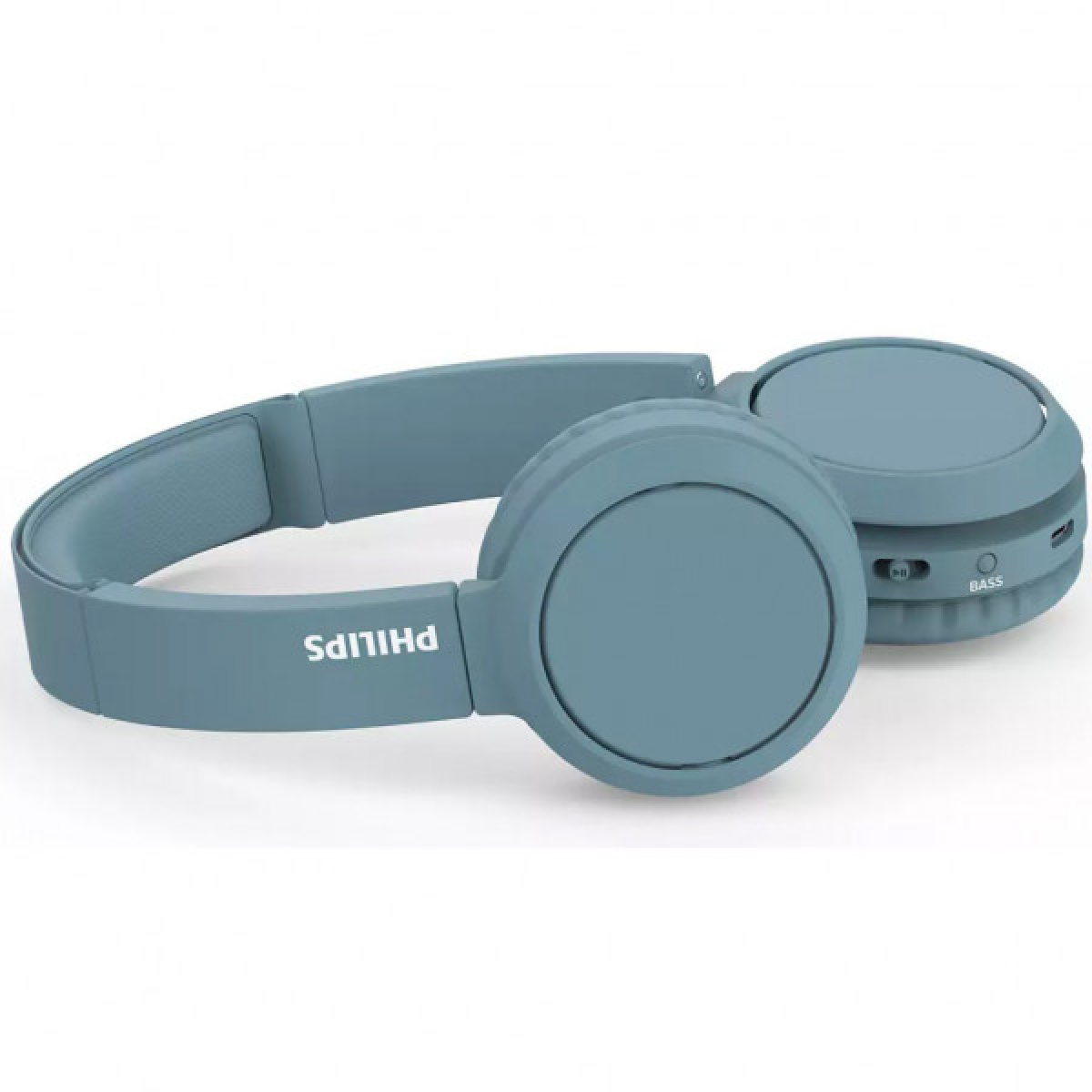 Навушники Philips Bluetooth headpohones TAH4205 Wireless Mic Blue (TAH4205BL/00) - Фото 3