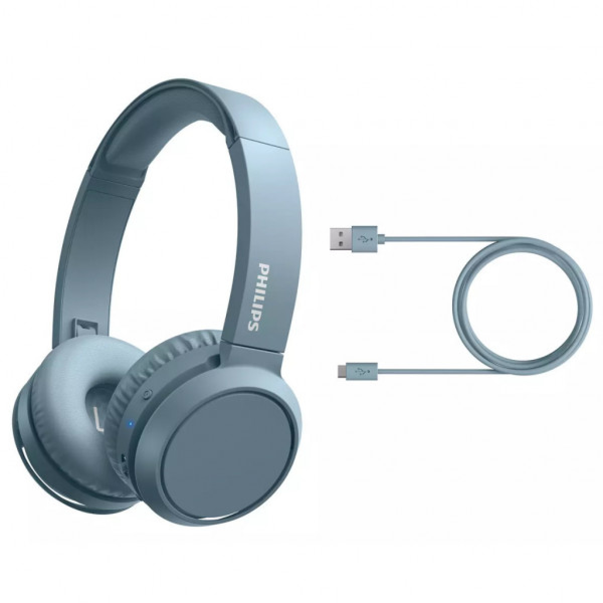 Навушники Philips Bluetooth headpohones TAH4205 Wireless Mic Blue (TAH4205BL/00) - Фото 7