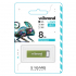 USB флеш накопитель Wibrand 8GB Chameleon Green USB 2.0 (WI2.0/CH8U6LG) - Фото 2