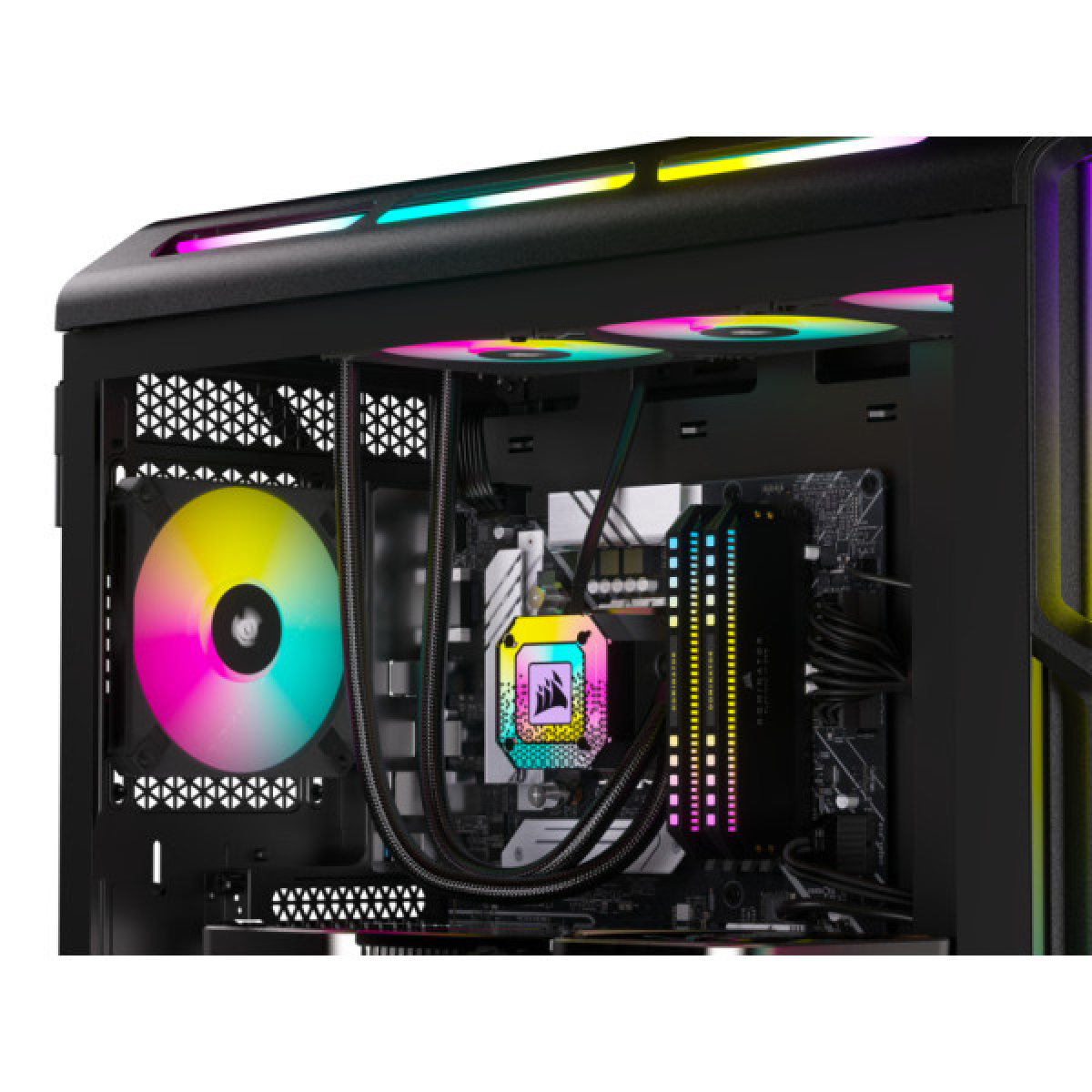 Кулер для корпуса Corsair iCUE AF120 RGB Slim Black (CO-9050162-WW) - Фото 9