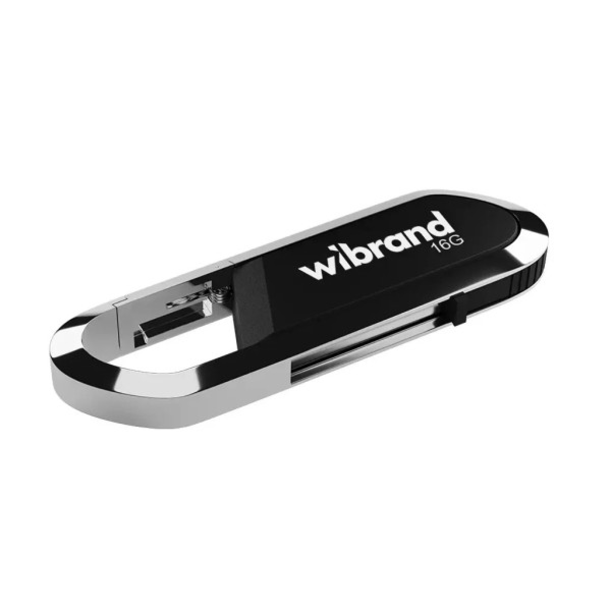 USB флеш накопичувач Wibrand 16GB Aligator Black USB 2.0 (WI2.0/AL16U7B) - Фото 1