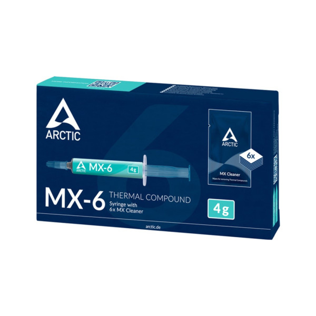 Термопаста Arctic MX-6 4g with 6 pcs MX Cleaner (ACTCP00084A) - Фото 2
