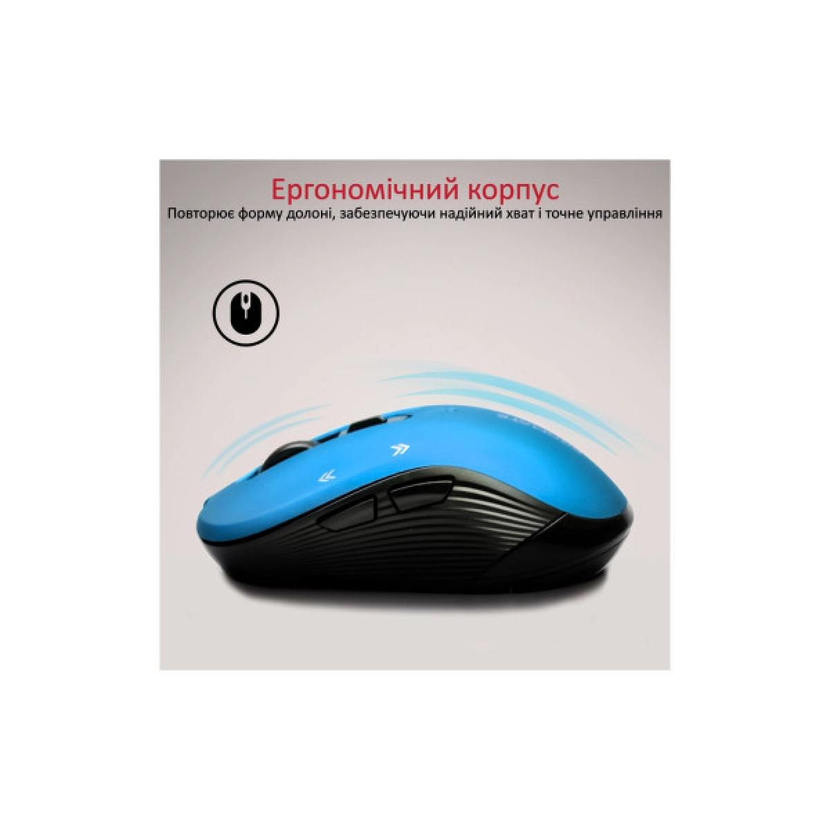 Мишка Promate Slider Wireless Blue (slider.blue) - Фото 3