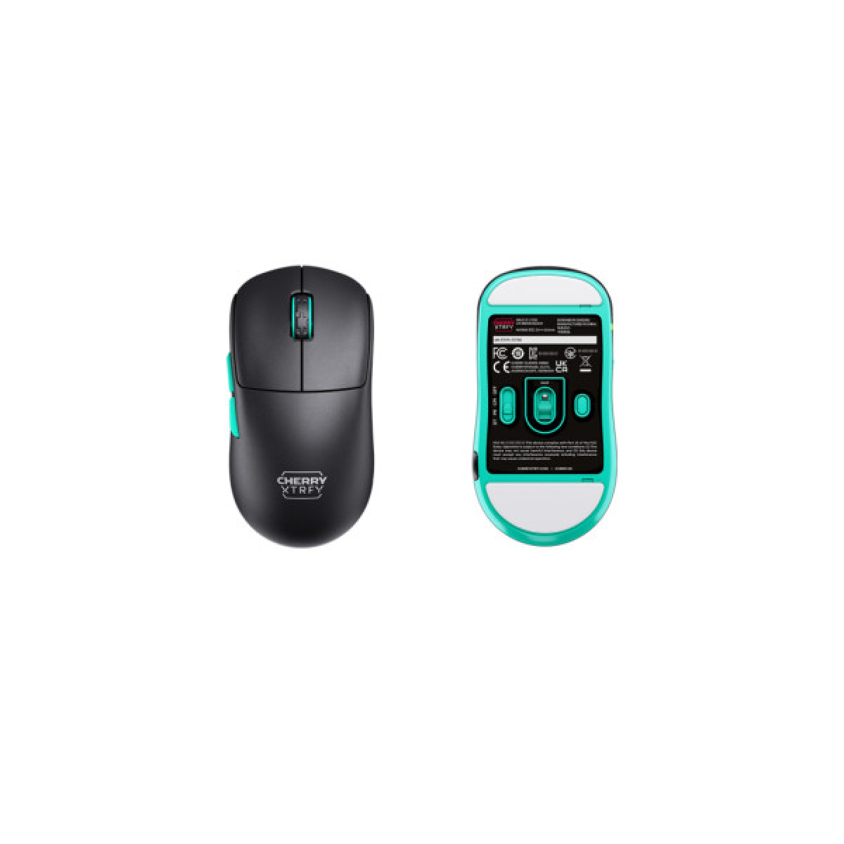Мишка Cherry Xtrfy M68 Wireless/USB Black (CX-M68W-BLACK) - Фото 2