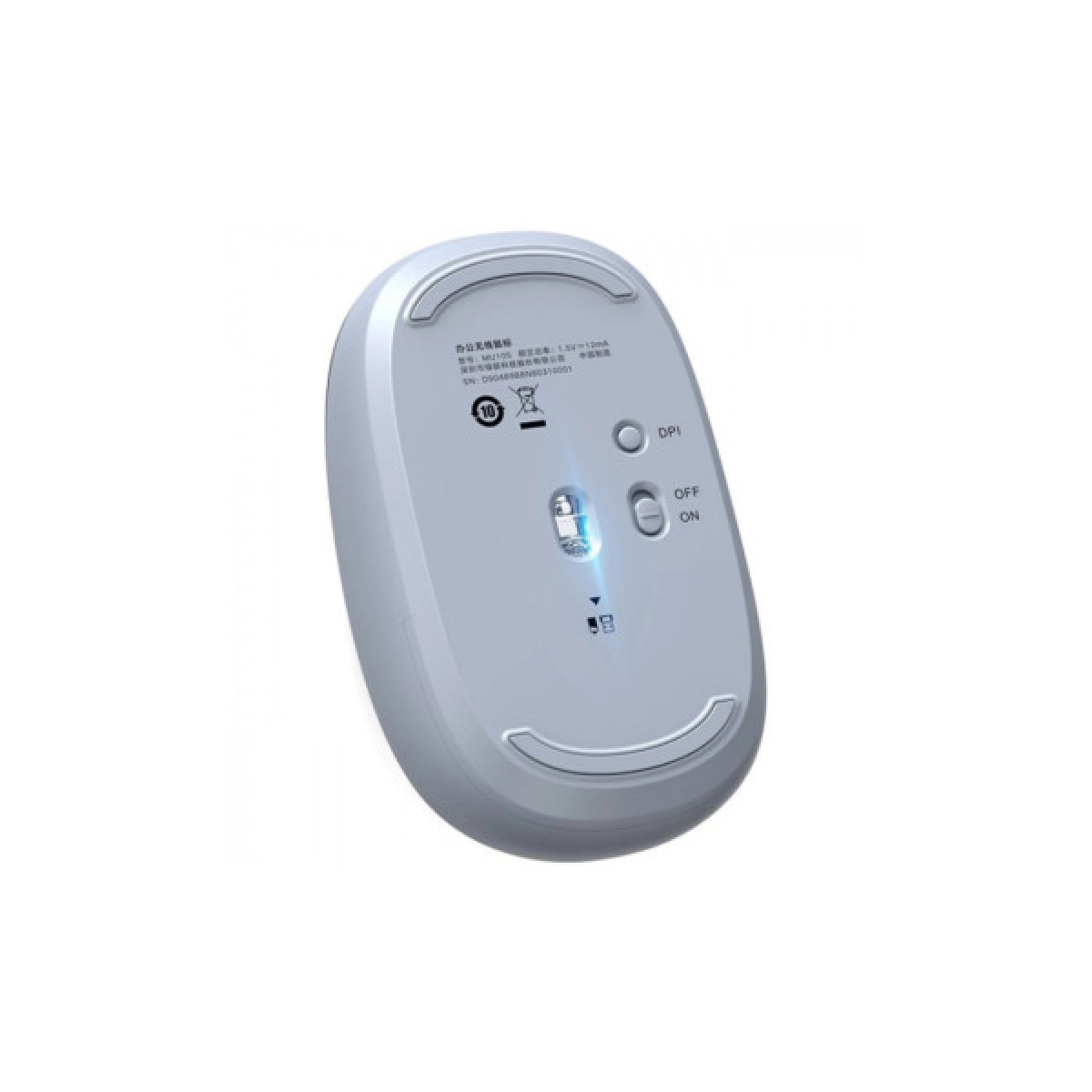 Мишка Ugreen MU105 Wireless Light Blue (90671) - Фото 2