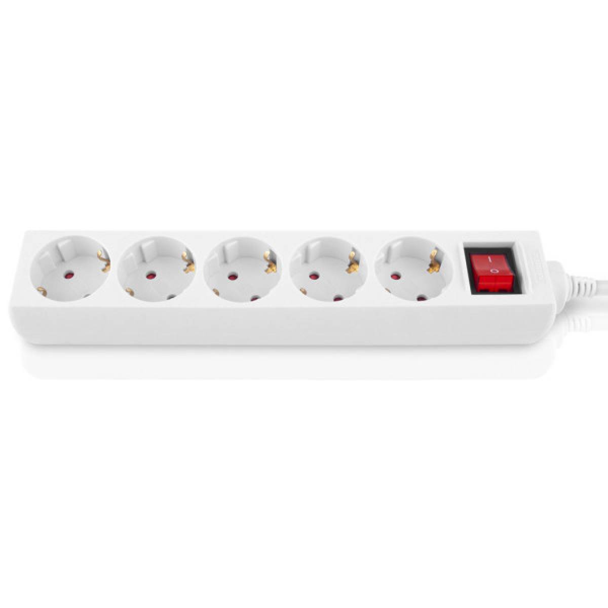 Сетевой фильтр питания REAL-EL RS-Protect M 1.8m, white (EL122300025) - Фото 1