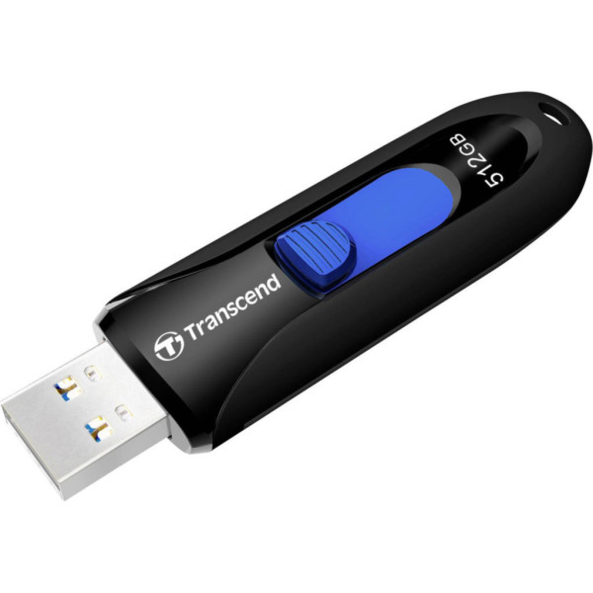 USB флеш накопитель Transcend 512GB JetFlash 790 Black USB 3.1 (TS512GJF790K) - Фото 1