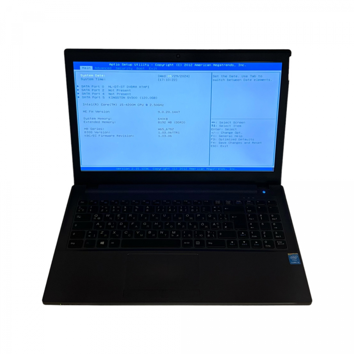 Ноутбук Tarox W650SZ i5-4200M/8/120 SSD - Class A- - Фото 5