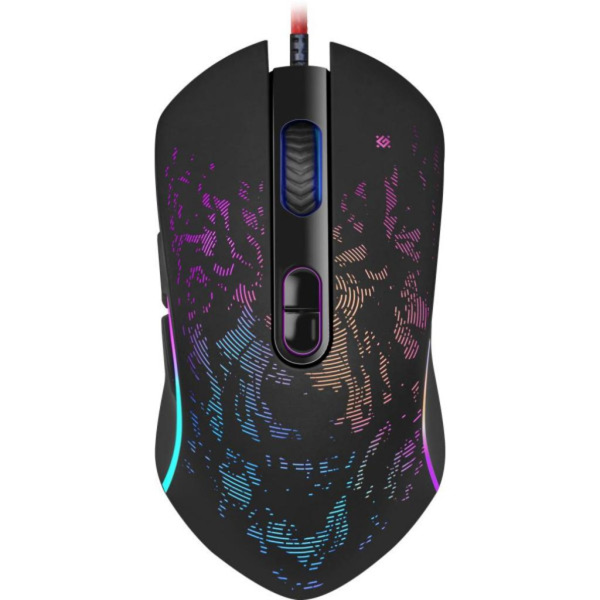 Мишка Defender Witcher GM-990 RGB Black (52990) - Фото 1