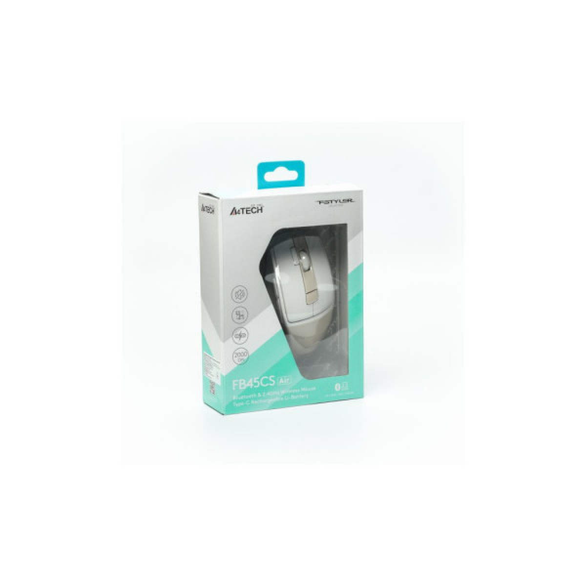 Мишка A4Tech FG45CS Air Wireless Cream Beige (4711421993005) - Фото 9