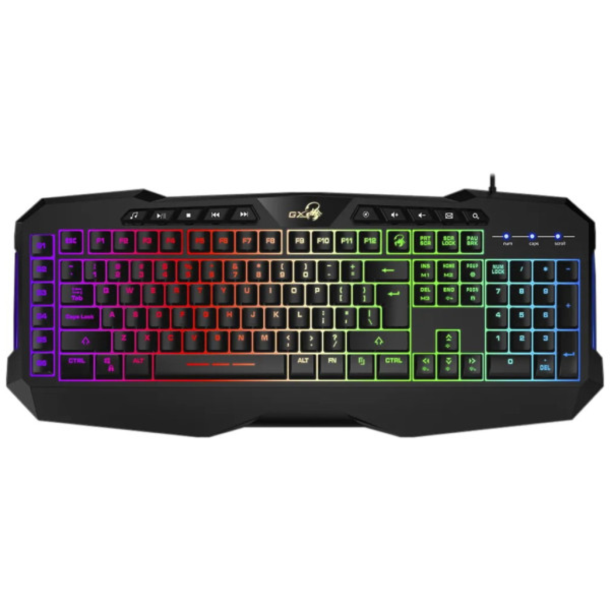 Клавіатура Genius Scorpion K11 Pro RGB USB UA Black (31310007406) - Фото 1