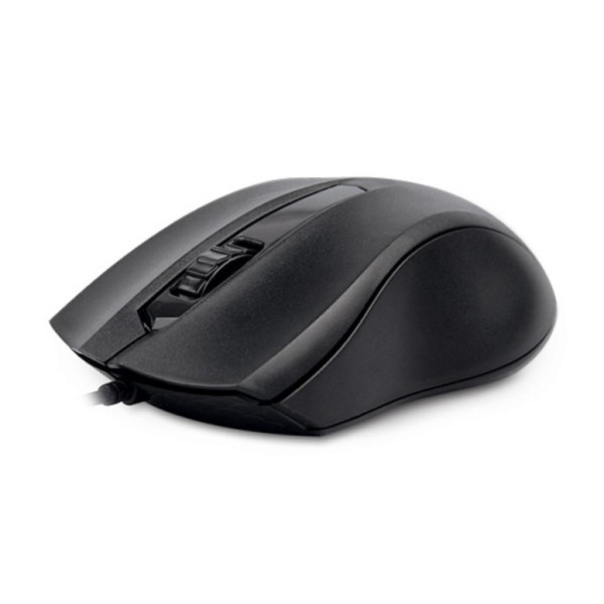 Мишка REAL-EL RM-213, USB, black - Фото 1