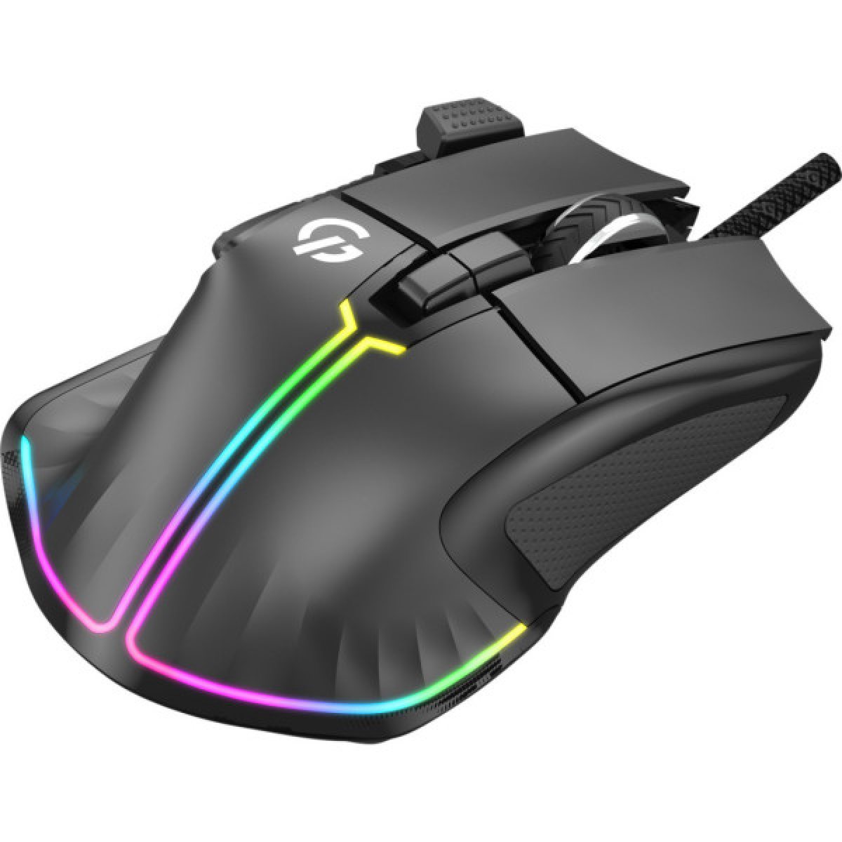 Мишка GamePro GM500B RGB USB Black (GM500B) - Фото 5
