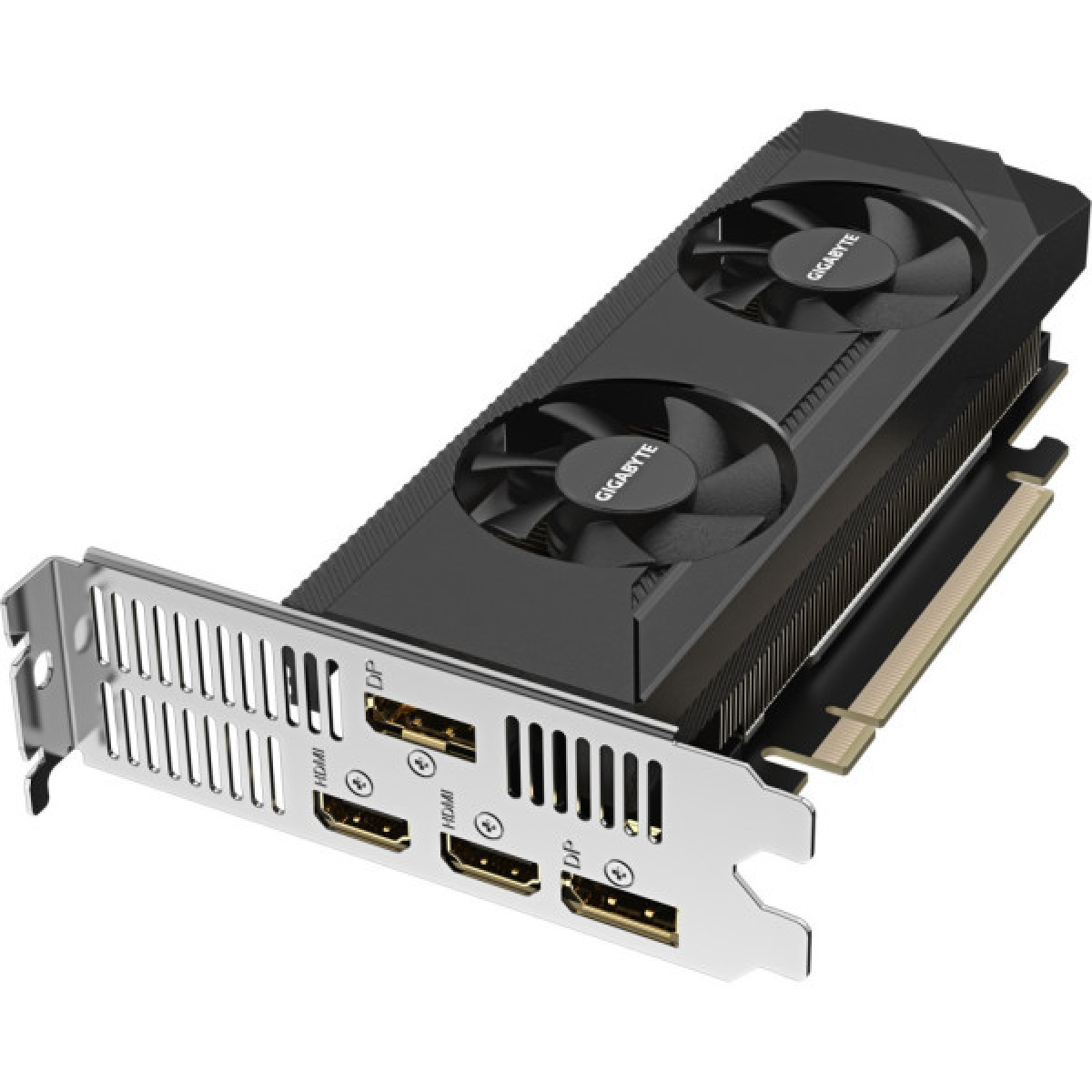 Видеокарта GIGABYTE GeForce RTX3050 6Gb OC LP (GV-N3050OC-6GL) - Фото 3