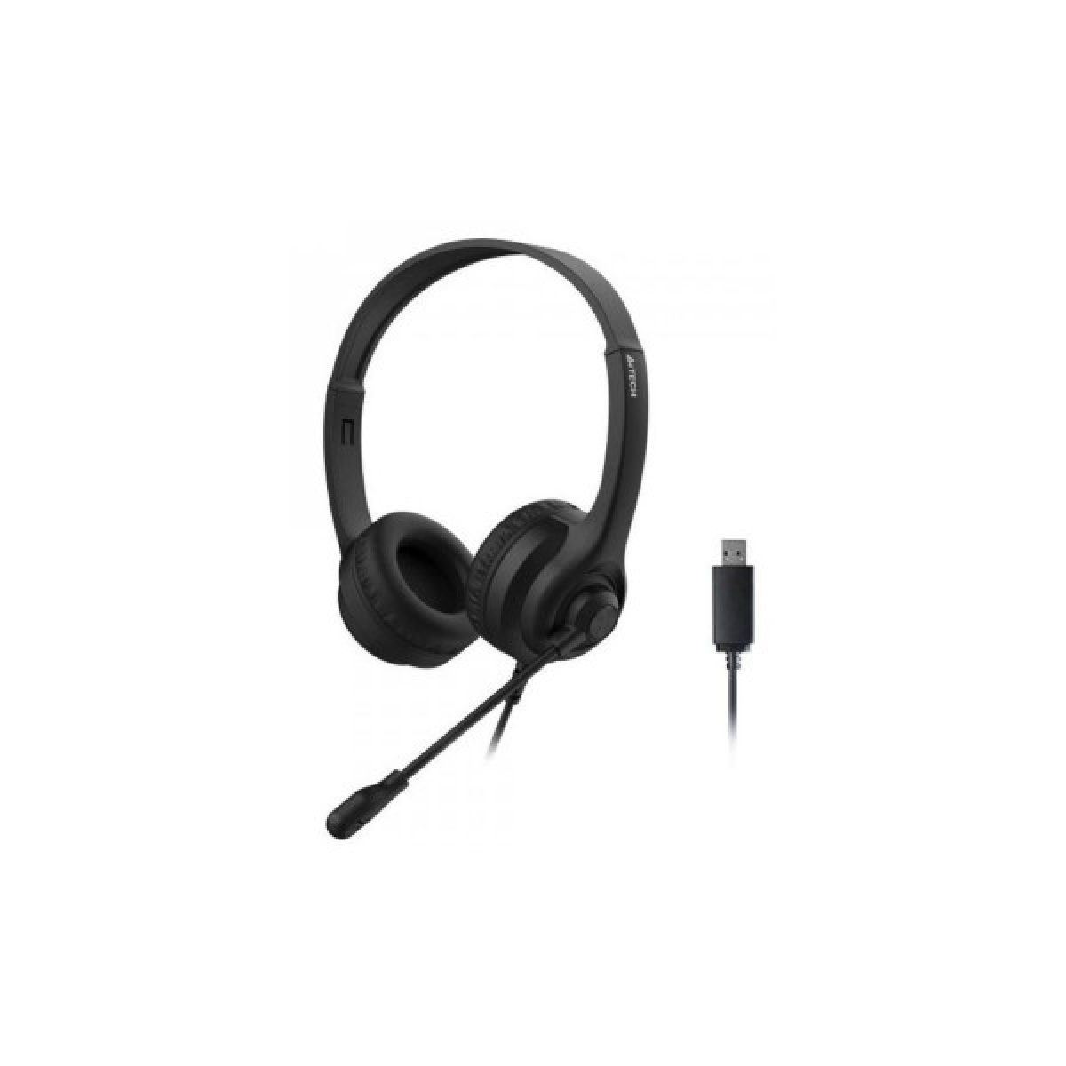 Наушники A4Tech HU-8 Black - Фото 1