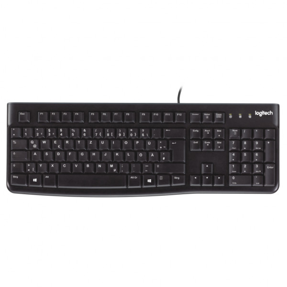 Клавіатура Logitech K120 Ukr (920-002643) - Фото 1