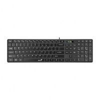 Клавіатура Genius SlimStar 126 USB Black Ukr (31310017407)