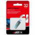 USB флеш накопичувач AddLink 32GB U10 Blue USB 2.0 (ad32GBU10B2) - Фото 3