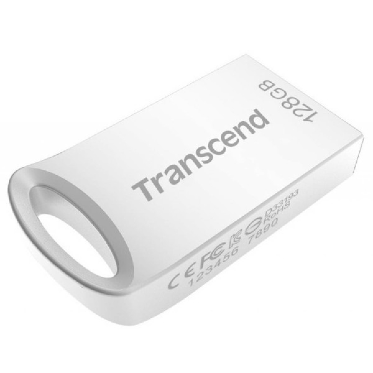 USB флеш накопичувач Transcend 128GB JetFlash 710 Silver USB 3.0 (TS128GJF710S) - Фото 3