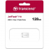 USB флеш накопичувач Transcend 128GB JetFlash 710 Silver USB 3.0 (TS128GJF710S) - Фото 4