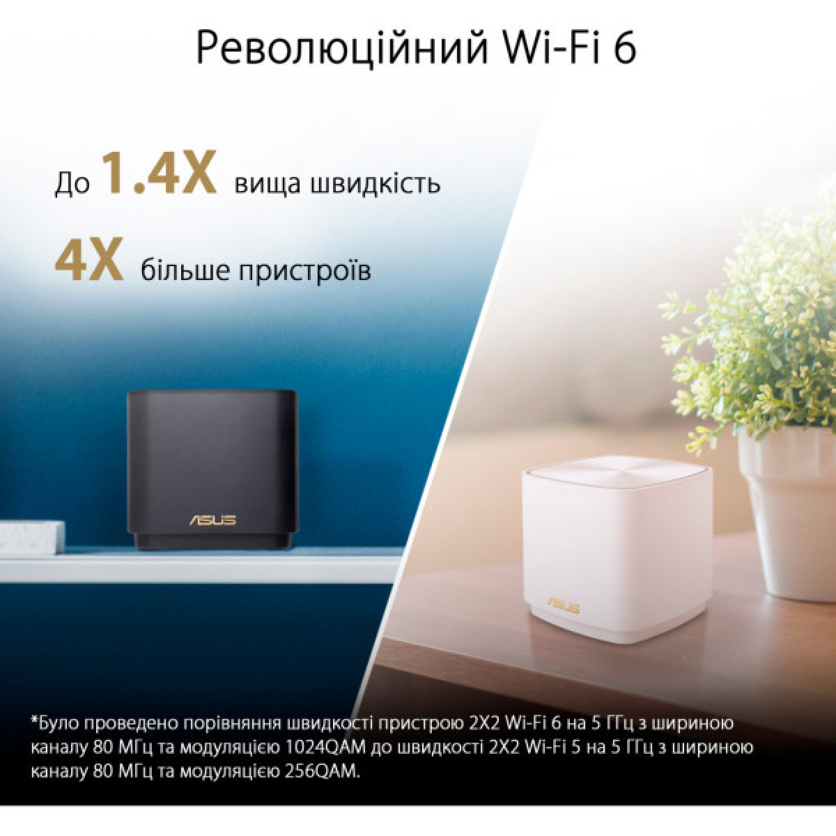 Точка доступу Wi-Fi ASUS XD4 Plus 1pk Black (90IG07M0-MO3C10) - Фото 10
