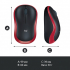 Мишка Logitech M185 red (910-002240) - Фото 9