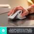 Мишка Logitech MX Master 3S Performance Wireless Mouse Bluetooth Pale Grey (910-006560) - Фото 2