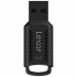 USB флеш накопичувач Lexar 64GB JumpDrive V400 Black USB 3.0 (LJDV400064G-BNBNG) - Фото 2