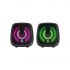 Акустическая система Defender J2 LED USB Black (65962) - Фото 2