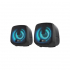 Акустическая система Defender J2 LED USB Black (65962) - Фото 3