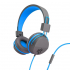 Навушники Jlab JBuddies Studio Kids Wired Graphite/Blue (IEUHJKSTUDIORGRYBLU6) - Фото 1