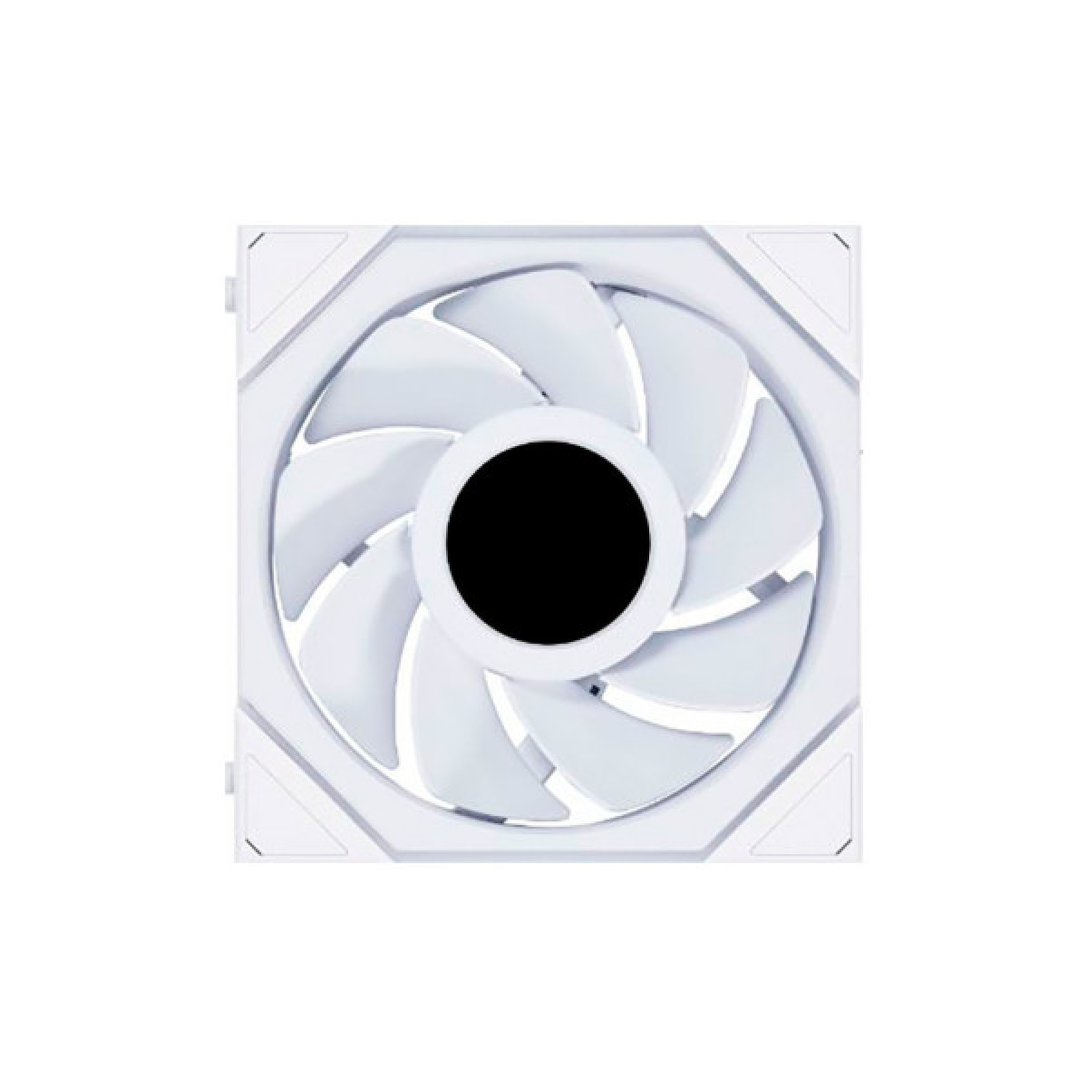 Кулер для корпуса Lian Li TLLCD 120-3, White Cooler (G99.12TLLCD3W.00) - Фото 7