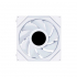 Кулер для корпуса Lian Li TLLCD 120-3, White Cooler (G99.12TLLCD3W.00) - Фото 7