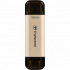 USB флеш накопичувач Transcend 256GB JetFlash 930 Gold-Black USB 3.2/Type-C (TS256GJF930C) - Фото 1