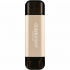USB флеш накопичувач Transcend 256GB JetFlash 930 Gold-Black USB 3.2/Type-C (TS256GJF930C) - Фото 2