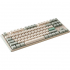 Клавіатура Ducky One 3 TKL Cherry MX Silent Red UA USB Cream (DKON2187-SUAPXМAEGGC1) - Фото 2