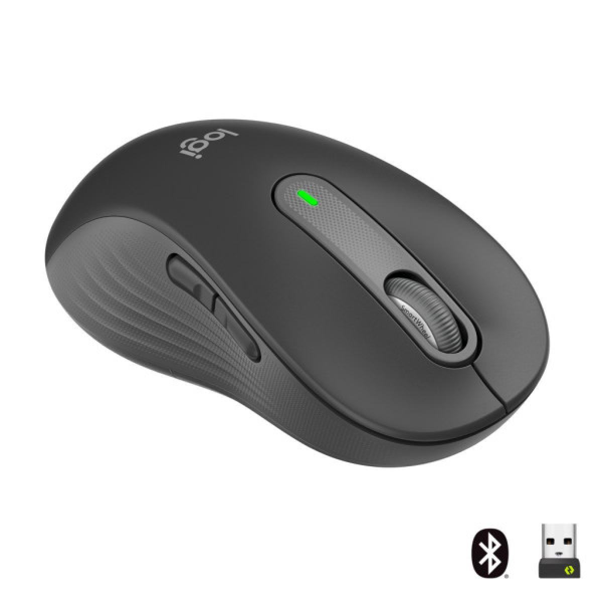 Мишка Logitech Signature M650 L Wireless LEFT Graphite (910-006239) - Фото 1