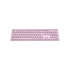 Клавіатура Canyon HKB-W01 Silent Wireless UA Pink (CNS-HKBW01P) - Фото 3