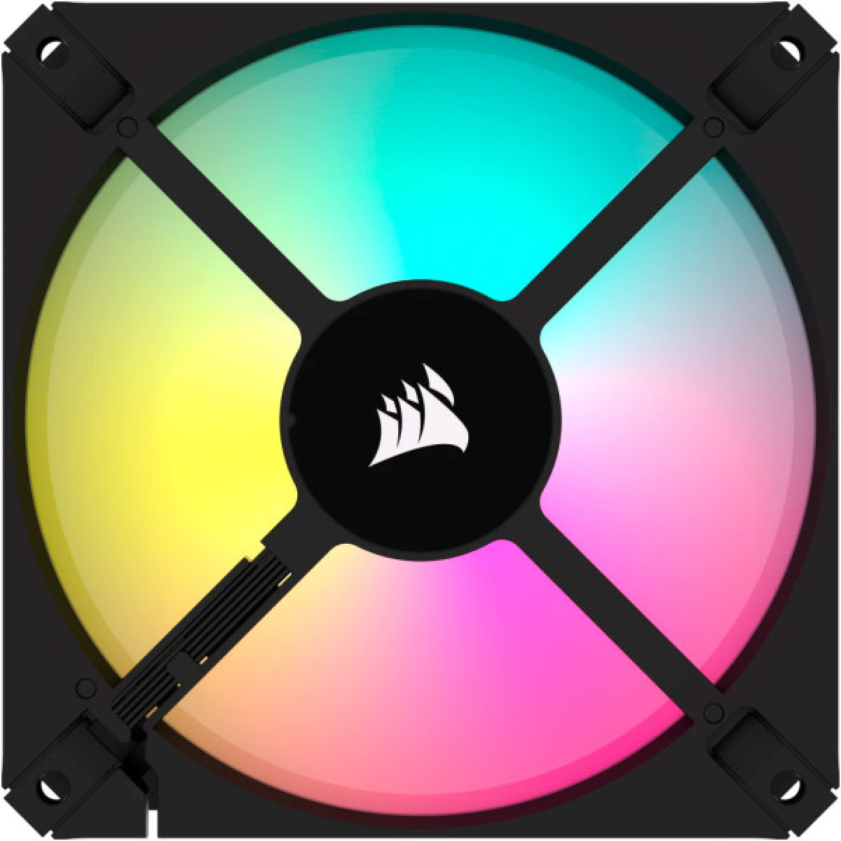 Кулер для корпуса Corsair iCUE AR120 Digital RGB Black (CO-9050166-WW) - Фото 3