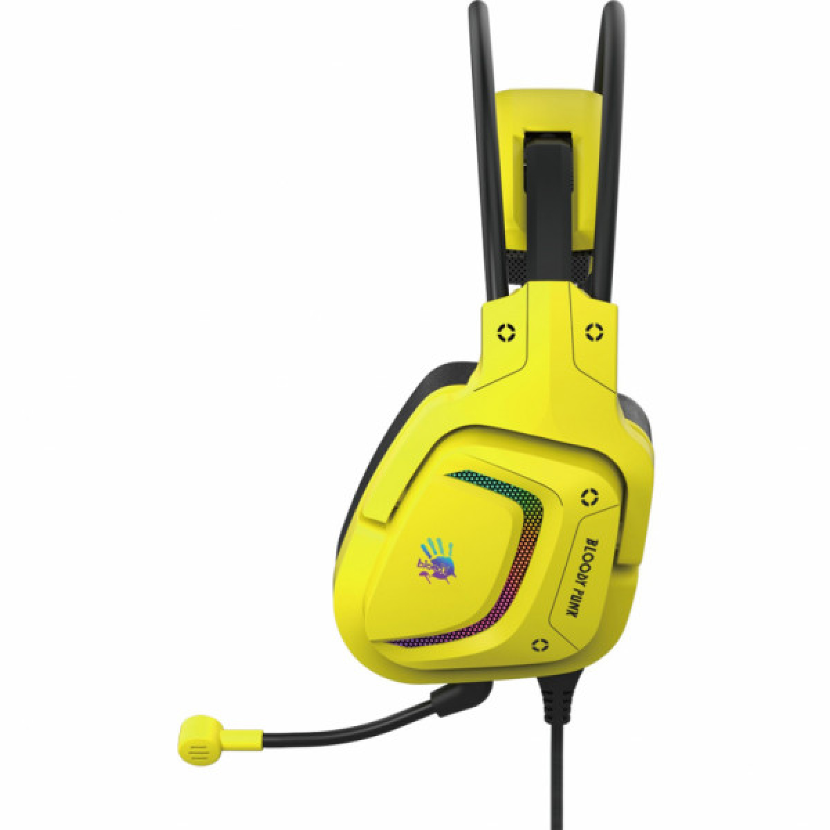 Наушники A4Tech Bloody G575 Punk Yellow - Фото 3