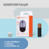Мишка 2E MF218 Silent Wireless/Bluetooth Black/Grey (2E-MF218WBG) - Фото 7