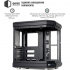 Корпус Qube F-TANK Black (FTANK_F1BU3) - Фото 10