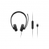Наушники Lenovo USB-A Wired Stereo Headset Gen 2 Black (4XD1P83425) - Фото 2