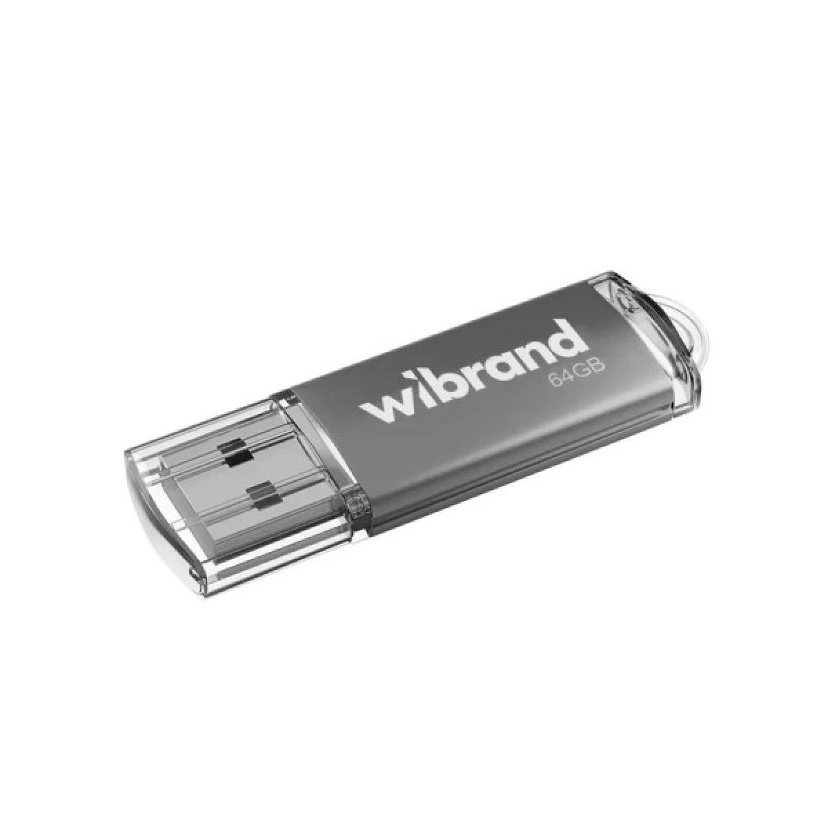 USB флеш накопичувач Wibrand 64GB Cougar Silver USB 2.0 (WI2.0/CU64P1S) - Фото 1