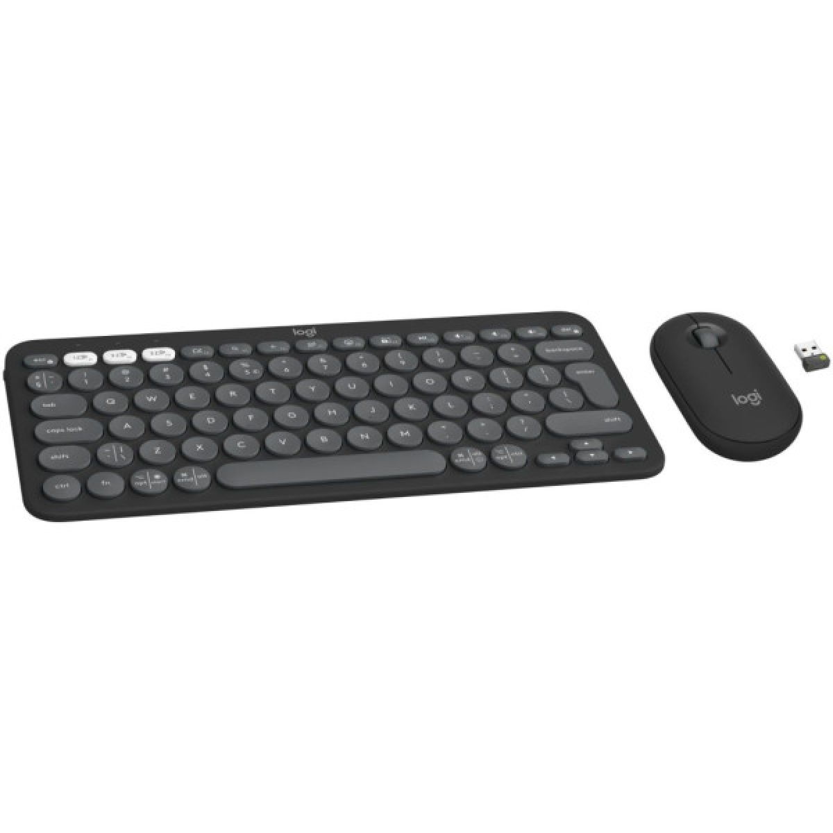 Комплект Logitech Pebble 2 Wireless UA Graphite (920-012239) - Фото 2