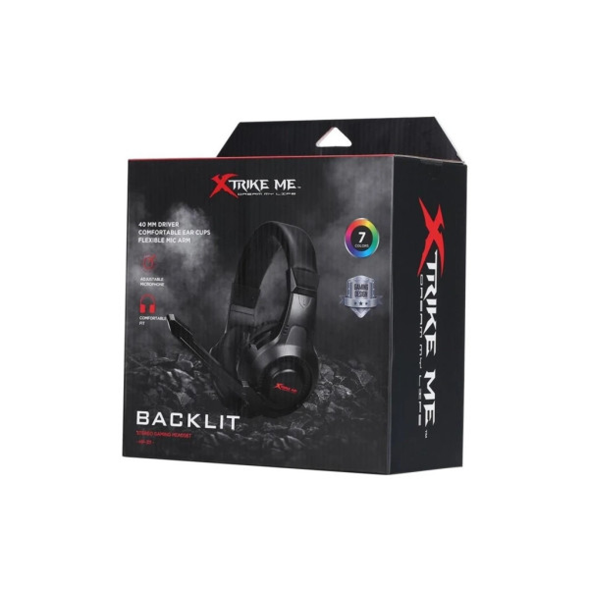 Навушники Xtrike ME HP-311 Rainbow Black (HP-311) - Фото 4