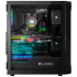 Корпус Logic concept PORTOS MESH+GLASS ARGB fans 4x120mm BLACK (AT-PORTOS-10-0000000-0002) - Фото 7