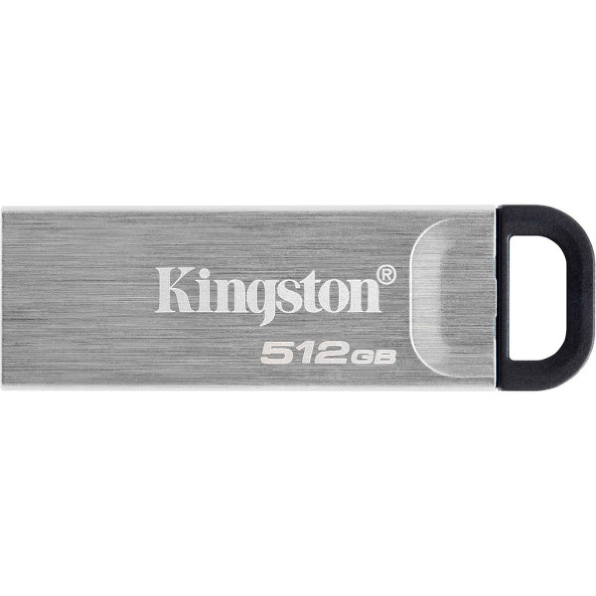 USB флеш накопичувач Kingston 512GB DataTraveler Kyson Silver/Black USB 3.2 (DTKN/512GB) - Фото 2