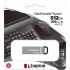 USB флеш накопичувач Kingston 512GB DataTraveler Kyson Silver/Black USB 3.2 (DTKN/512GB) - Фото 3