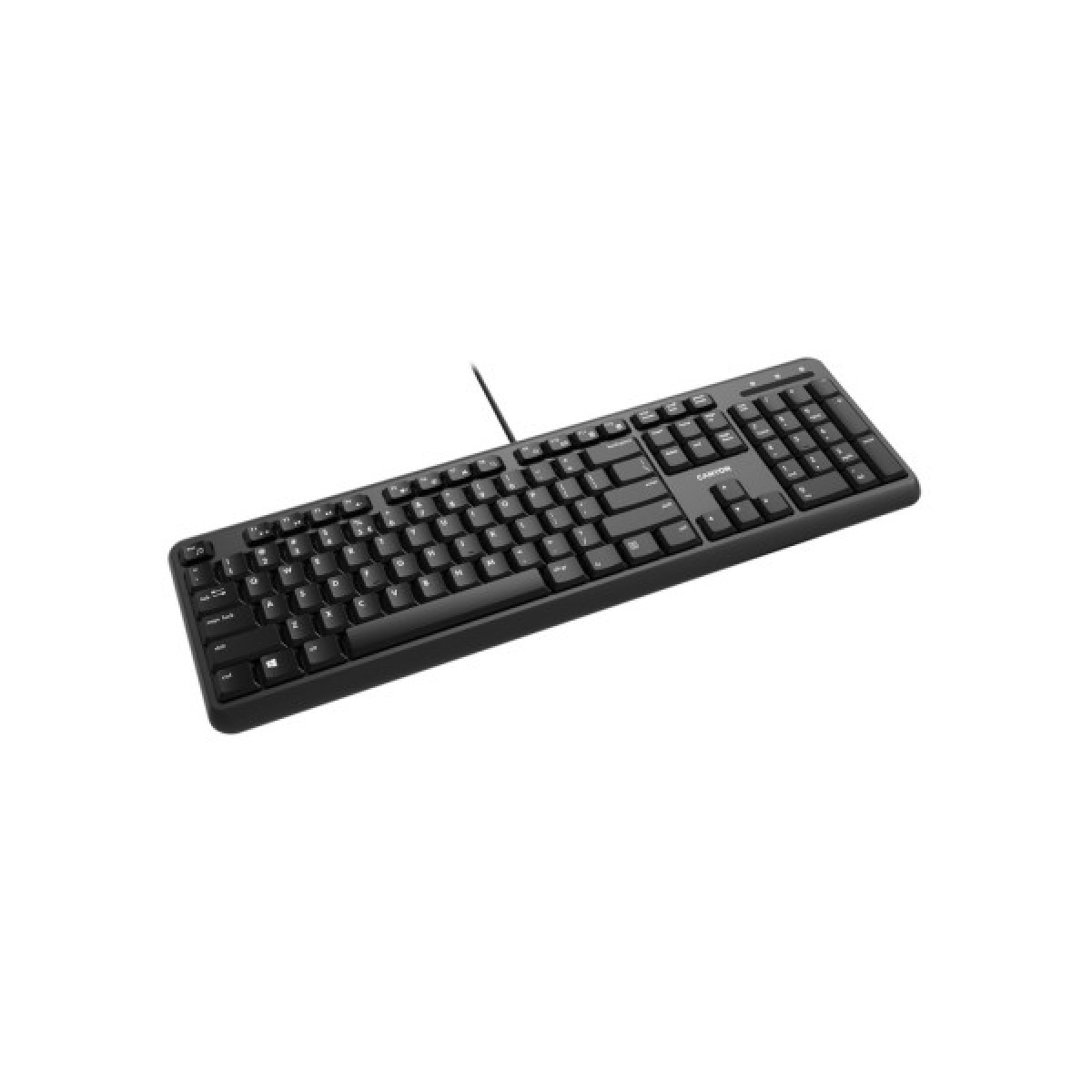 Клавіатура Canyon HKB-20 Velvet USB UA Black (CNS-HKB02) - Фото 2